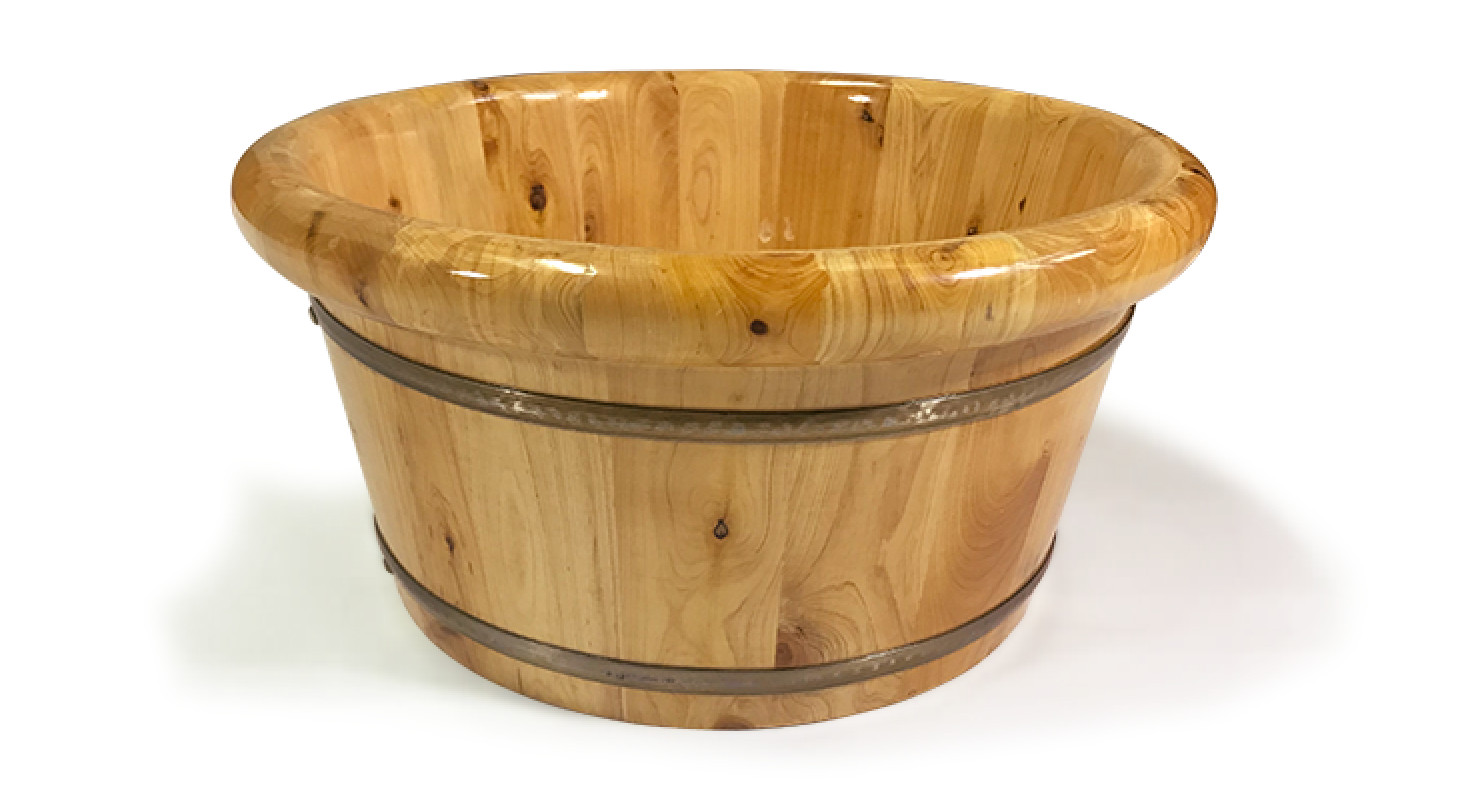 Chậu Gỗ Ngâm Chân Thảo Dược